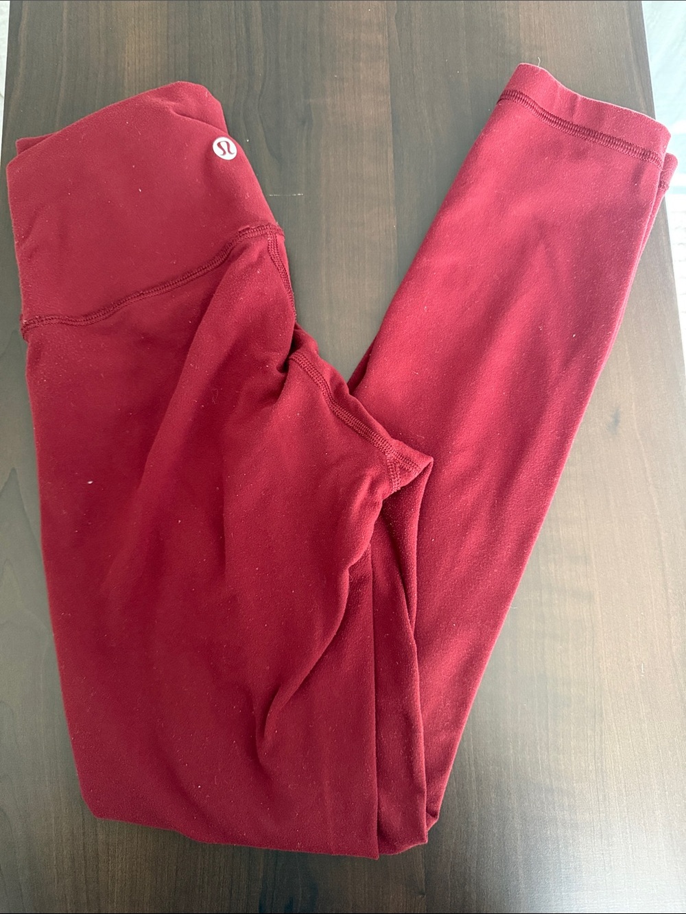 Lululemon Burgundy Leggings